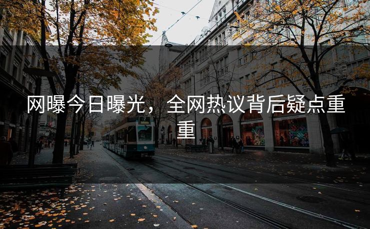 网曝今日曝光，全网热议背后疑点重重